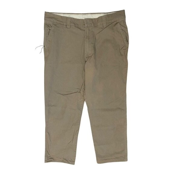 Columbia Canvas Men's Pants Size 36x30 (measured 36x29) Work Casual Brown Tan - Picture 1 of 5